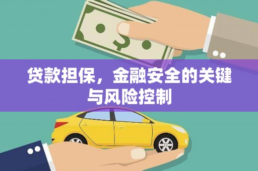 公主岭贷款担保，金融安全的关键与风险控制