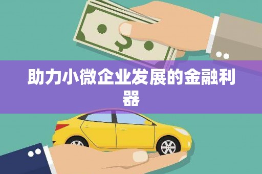 公主岭助力小微企业发展的金融利器